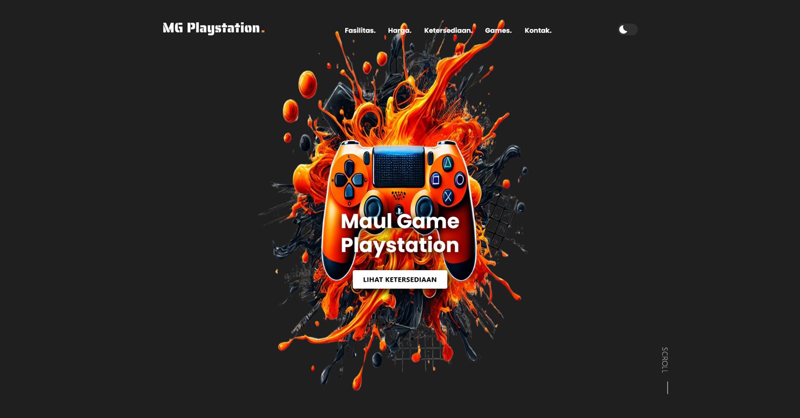 Tampilan MG-Playstation